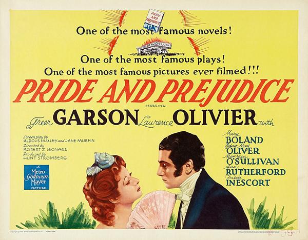 Büszkeség és balítélet, film 1940, Laurence Olivier, Greer Garson